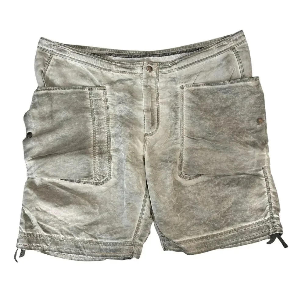 Missoni Green Burn Out Utility Shorts Sz 42